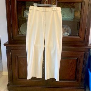 Women’s Express dress pants size 10 cream with brown trim